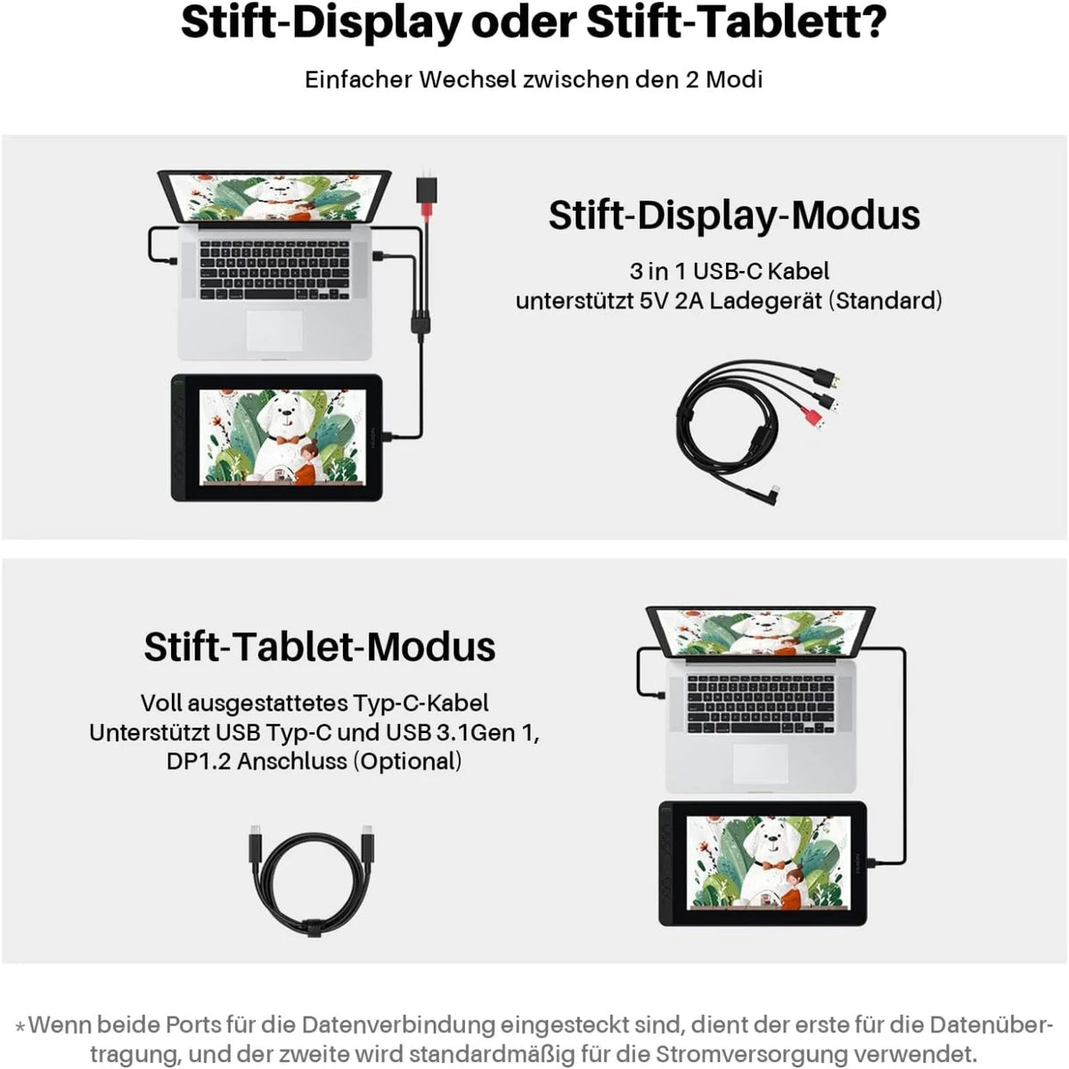 HUION Kamvas 12 11.6 Inches Drawing Monitor Digital Graphics Tablet With ±60 Tilt 120% SRGB Support Android Phone