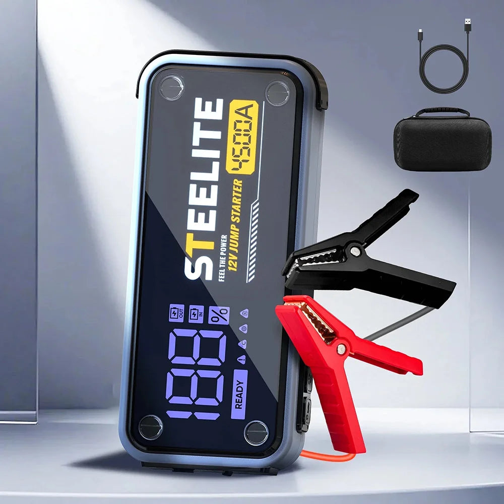4500A Jump Starter 20000mAh Car Battery Booster for 10L Gas 10L Diesel 12V Portable Power Bank with USB C Quick Charge