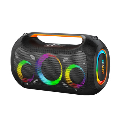 ZEALOT-ZE51 300W Big Power Wireless TWS Subwoofer Bluetooth Speaker High Volume Waterproof Portable Mobile Power HIFI Sound Quality