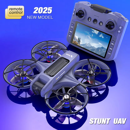 4.5-Inch Screen Remote Control Or Remote Control Without Screen | Drone With Dual Cameras | Brushless Motor, 40-Min Flight, Foldable Quadcopter, Optical Flow Positioning, Wind Resistanc
