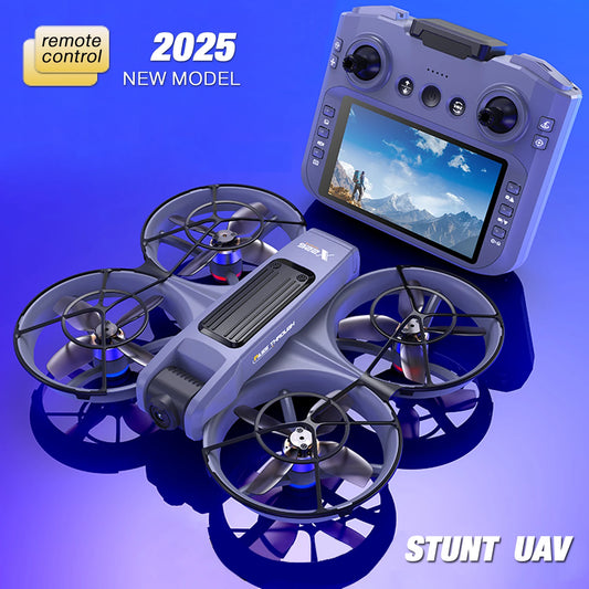 4.5-Inch Screen Remote Control Or Remote Control Without Screen | Drone With Dual Cameras | Brushless Motor, 40-Min Flight, Foldable Quadcopter, Optical Flow Positioning, Wind Resistanc