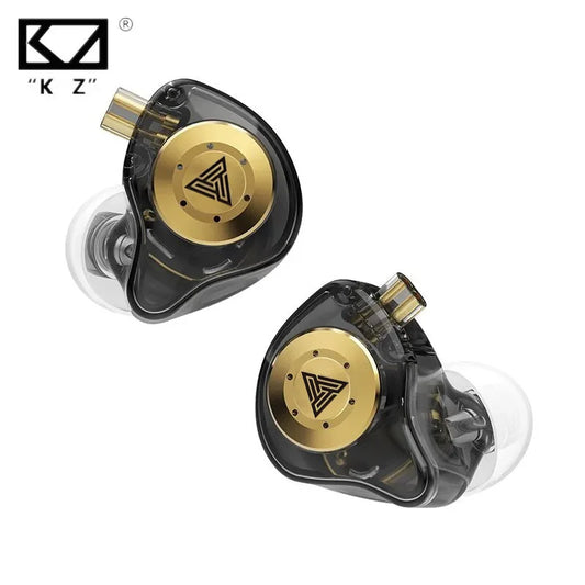 AK6 PRO IEM Earphones Bass Sound Earbuds Dynamic Drive HiFi Headphones Sport Noise Cancelling Headset with Detachable Cable