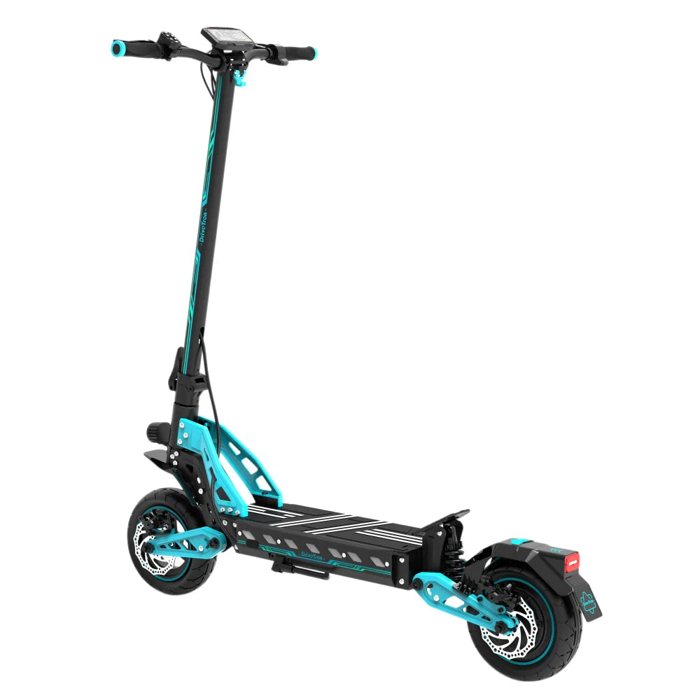 DriveTron DT10 Fast Electric Scooter 1000W 1200W Dual Motor 3300W Peak 48V 52V 20.8Ah 10" Vacuum Tires Dual Suspension Double Brakes 70km/h Off-Road E Scooter