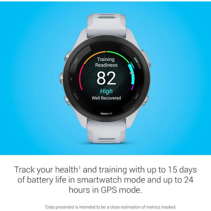 Smartwatch: AMOLED Display, Training Metrics, 42mm GPS, Readiness, 15-Day Battery, 8GB Music, 5 ATM Water Resistant