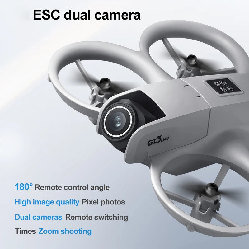 2026 GT3 MAX RC Drone 8K 5G Professional HD Aerial Photography Obstacle Avoidance Remote Control Aircraft Dual Camera Quadcopter