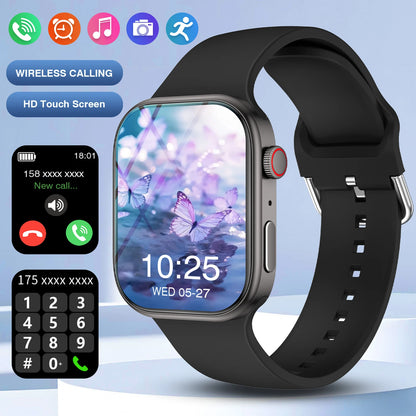 2026 New Smart Watch, Wireless Call, Outdoor Fitness Tracker, Sports Mode, Steps, Sedentary Reminder,  Music Control, Suitable for Android & Iphone,Christmas/New Year/Birthday Watch Gifts
