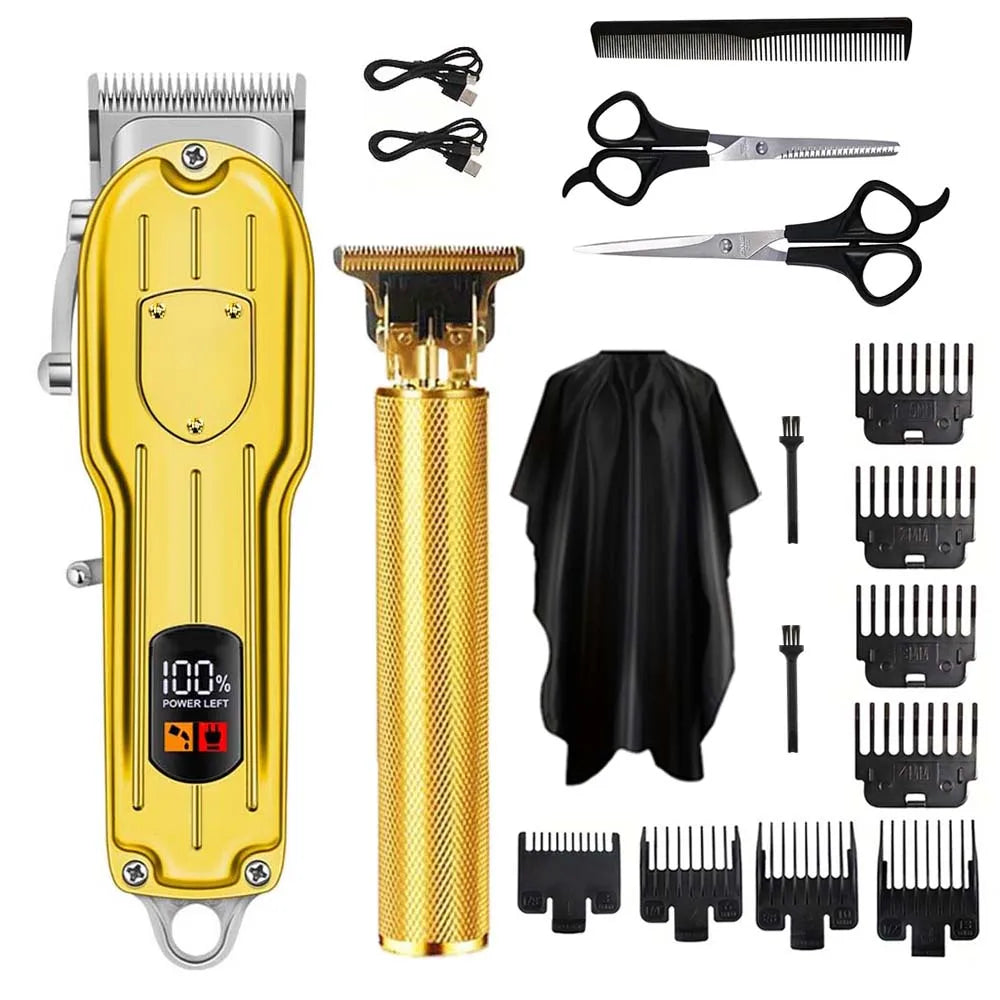 3 in1/1pc Professional Hair Clipper Kit Electric Shaver for Barber Men's Hair Trimmer Electric Shaver Hair Cutting Machine