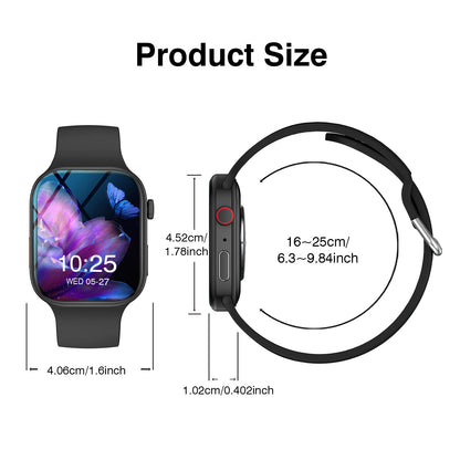 2026 New Smart Watch, Wireless Call, Outdoor Fitness Tracker, Sports Mode, Steps, Sedentary Reminder,  Music Control, Suitable for Android & Iphone,Christmas/New Year/Birthday Watch Gifts