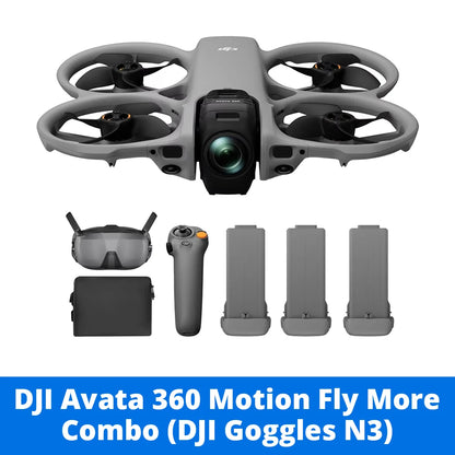 DJI Avata 360 Drones with a Camera & RC2 Remote Controller | Drone 4K Professional Imaging 1-Inch 8K HDR 360° Camera | 20km Transmission | Immersive Cinematic for Adults Content