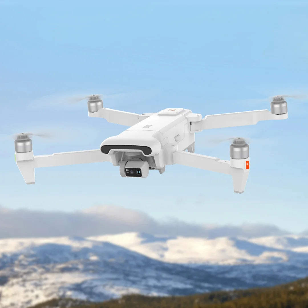 FIMI X8 TELE MAX Long Range White Long Range Dual Electric 2*Battery FPV Drone 4k Professional ELRS 2.4G Receiver Mini Drone Drones con cámara