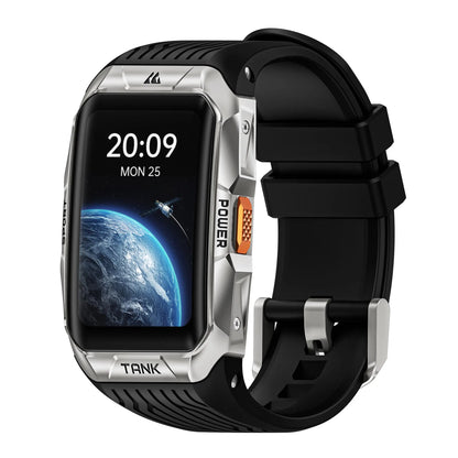 2025 KOSPET TANK X2 Ultra GPS Smart Watch For Men 3D Curved Screen Stainless Steel Body Compass Altimeter Waterproof Smartwatch