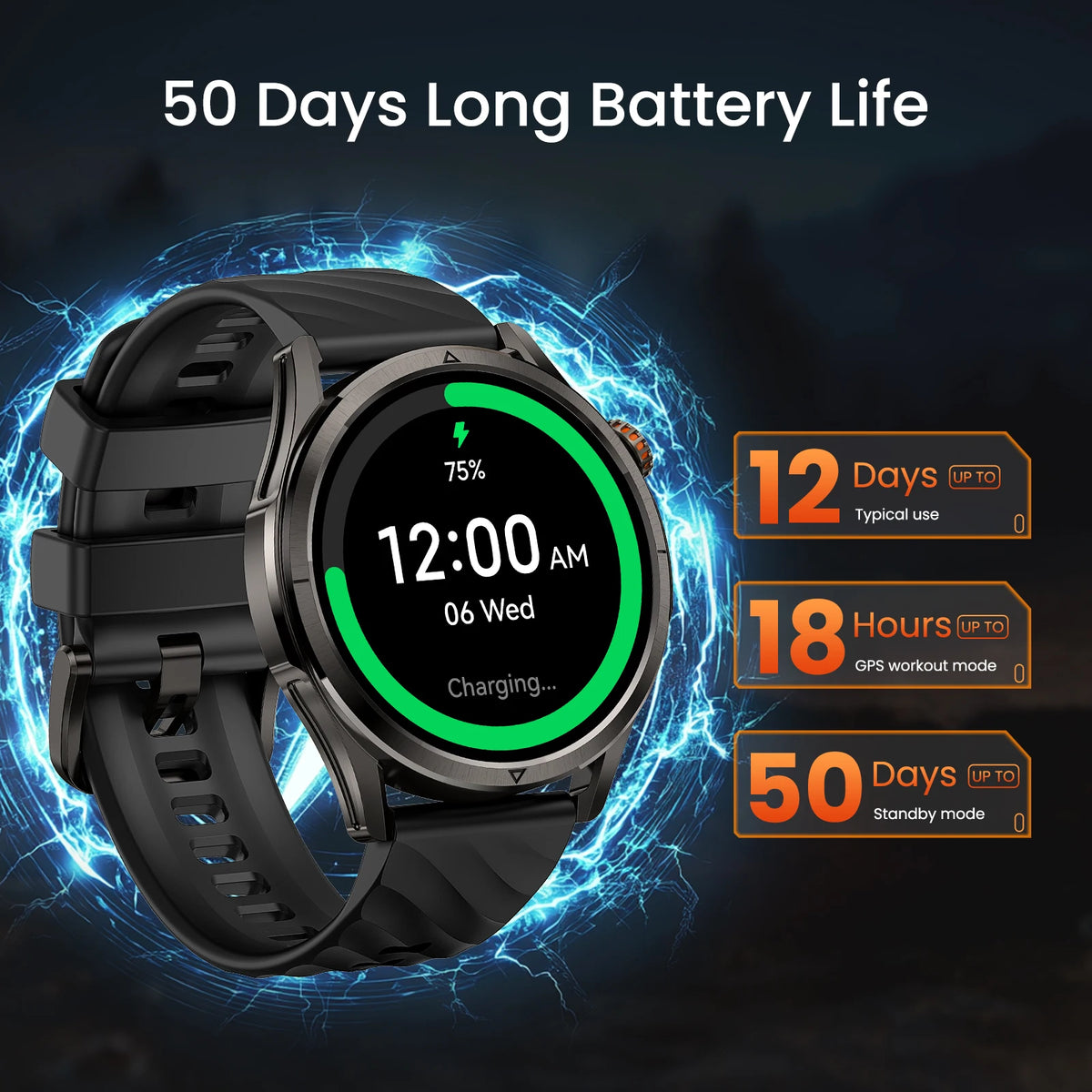 2025 KOSPET MAGIC R10 GPS Smart Watch For Men Compass Barometric Dual-band GNSS AMOLED Anti-Fingerprint 5ATM IP69K Waterproof