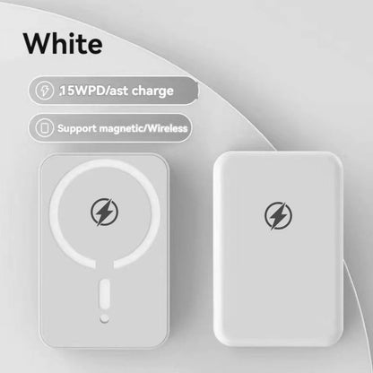Magnetic Wireless Power Bank 10000mAh 25W Fast Charging Portable Charger Compatible with iPhone 17/16/15/14/13/12/11 Pro Max MagSafe Battery Pack for Trave
