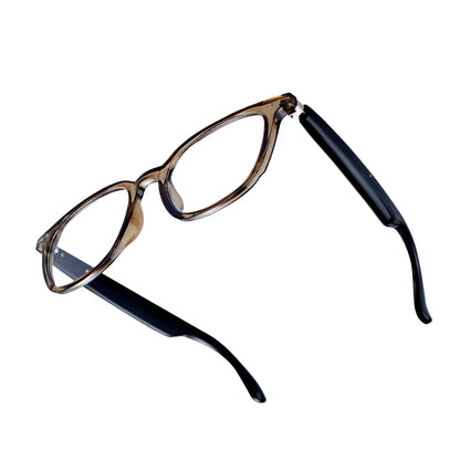 Bluetooth Smart Audio Glasses with AI Real-time Translation Open Ear Speaker Hands-free Calling Music Smart Glasses for Travel Study
