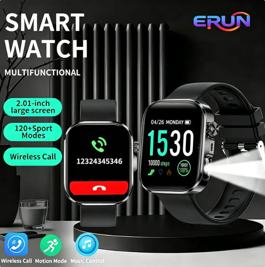 2026 New Smartwatch, Unisex | Valentine's Day Gift - Wireless Calling/Texting/Multiple Sports Modes/Remote Camera Control/Fitness Tracker, Compatible with iPhone and Android, USB Charging, Silicone Strap, Smart Connectivity,