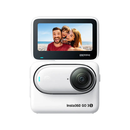 Insta360 GO 3S Tiny Action Camera Refurbished 4K 30FPS FlowState Stabilization 10M Waterproof Digital Camera for Vlogging WiFi Bluetooth With Action Pod Touch Screen