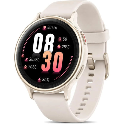 1.65" Fitness Watch: Heart Rate, Oxygen Saturation, Sleep, Steps, 110 Sports Modes, 3ATM Waterproof, 7-Day Battery, iOS/Android