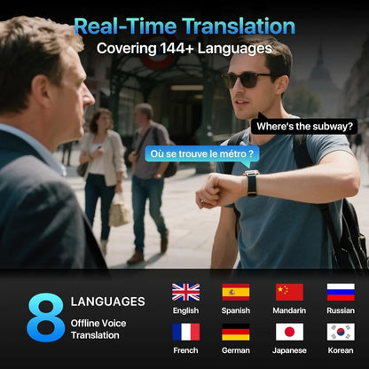 Women's Fitness Tracker: Heart Rate, Sleep Monitor, Call, AMOLED, Multi-Sport, 3ATM Water Resistant