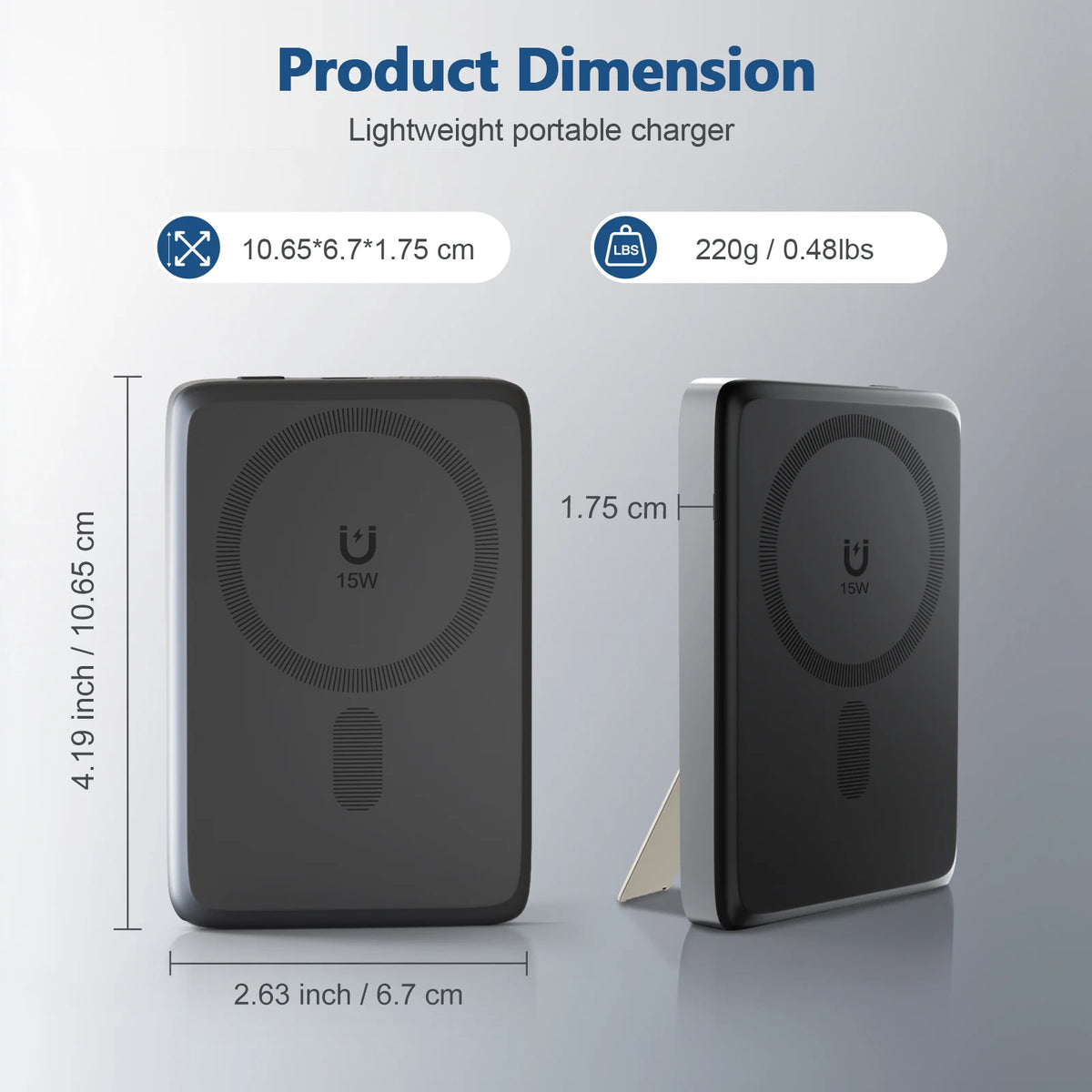 10000mAh Portable Magnetic Power Bank Wireless 22.5W Fast Charging Battery Pack Multiple Devices For iPhone14 15 16 17 Xiaomi