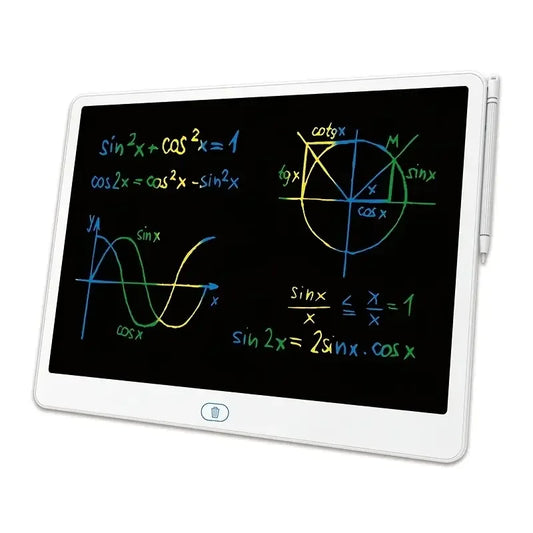 16 Inch LCD Writing Tablet Digital Drawing Board Reusable Electronic Handwriting Pad Erasable Graphic Notepad for Kids Students Office Home Note Taking