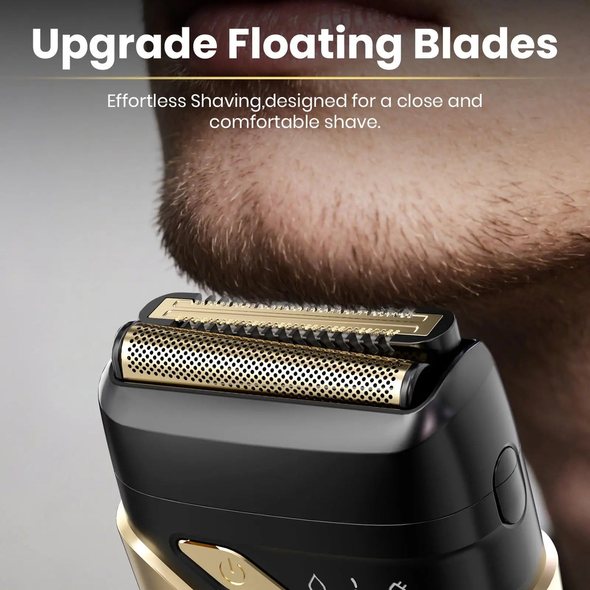 Ufree Electric Razor for Men, Foil Shaver with 2 Foil Heads, Home Appliance Electric Shaver, Wet Dry Cordless Razor, Chargeable