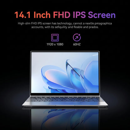 RU Shipped NEW 14.1" Laptop 32GB 2TB Intel Core i7 8650U Windows 11 Gaming Computer PC Gamer office Notebook 1920*1080 HD