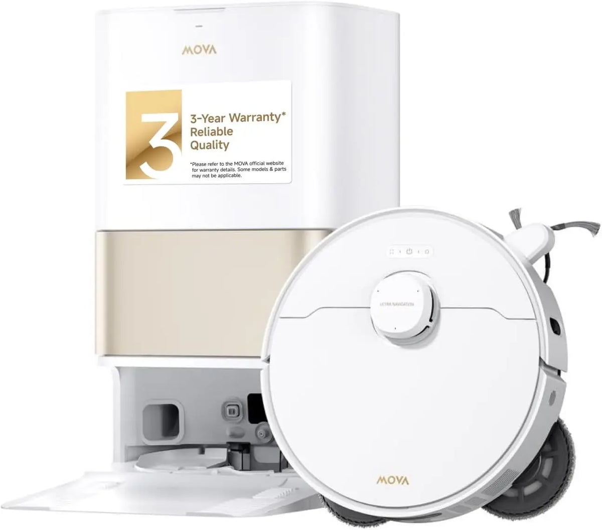 2026 Upgraded Robot Vacuum and Mop, 2-in-1 Vacuuming and Mopping Combo with 26000Pa High Suction Power for Powerful Floor Cleaning