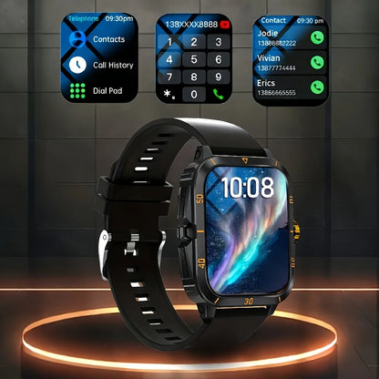2026 Latest Smartwatch , Unisex,Wireless Calling, Message Sending, Multiple Sports Modes, Fitness Tracking, Suitable for  Android & IPhone ,Christmas/New Year/Birthday Watch Gifts