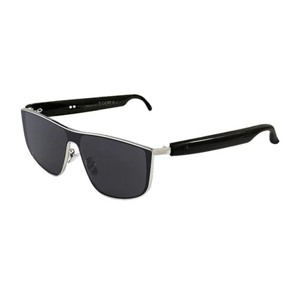 Metal Frame Bluetooth Smart Sunglasses, Polarized Lens Smart Audio Glasses, Hands‑Free Calling And Music Playback Eyewear For Men Outdoor Daily Driving Use