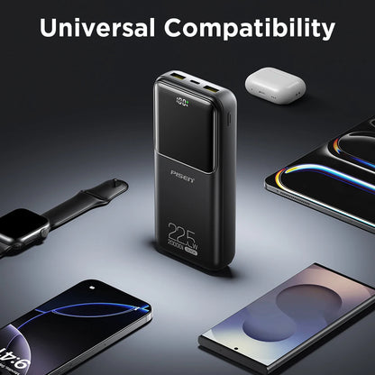 PISEN 20000mAh PD 20W Quick Power Bank SCP 22.5W Portable Powerbank Fast Charging External Battery For Huawei iPhone Xiaomi