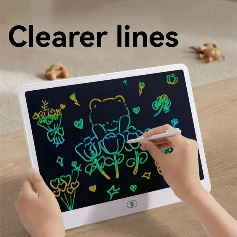 16 Inch LCD Writing Tablet Digital Drawing Board Reusable Electronic Handwriting Pad Erasable Graphic Notepad for Kids Students Office Home Note Taking