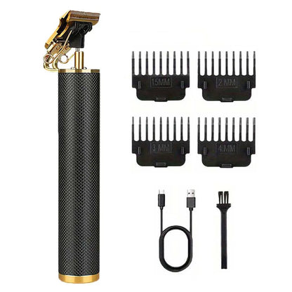 Professional Cordless Hair Clipper Set with Digital Display, T-Blade Trimmer & Hair Clipper &  Guide Combs Hair Grooming for Men’s  Barber Salon-Grade Haircutting at Home Gifts for Men