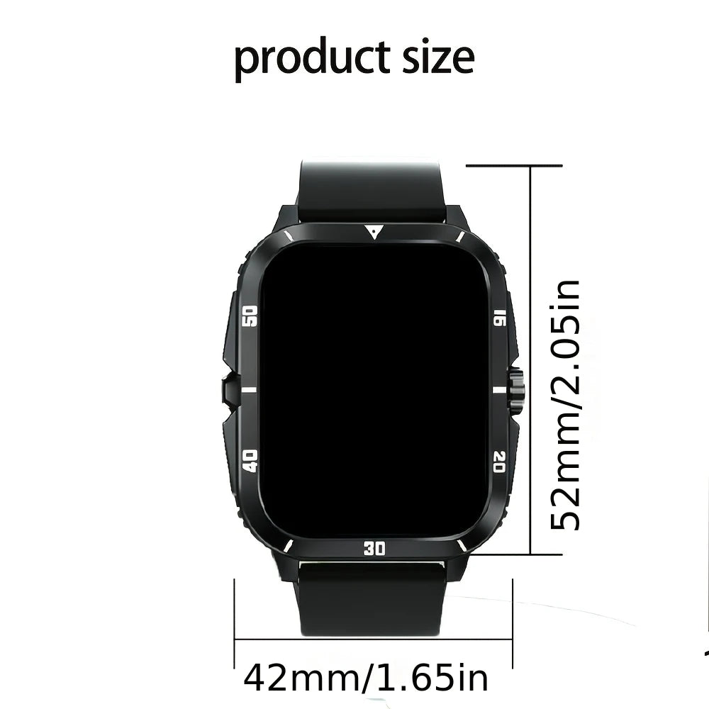 2026 Latest Smartwatch , Unisex,Wireless Calling, Message Sending, Multiple Sports Modes, Fitness Tracking, Suitable for  Android & IPhone ,Christmas/New Year/Birthday Watch Gifts