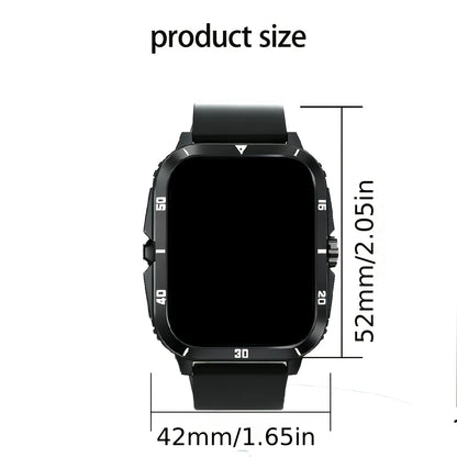 2026 Latest Smartwatch , Unisex,Wireless Calling, Message Sending, Multiple Sports Modes, Fitness Tracking, Suitable for  Android & IPhone ,Christmas/New Year/Birthday Watch Gifts