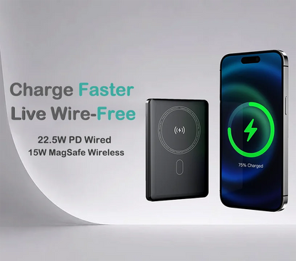 10,000mAh Wireless fast charging Power bank with Semi-solid state Polymer Lithium