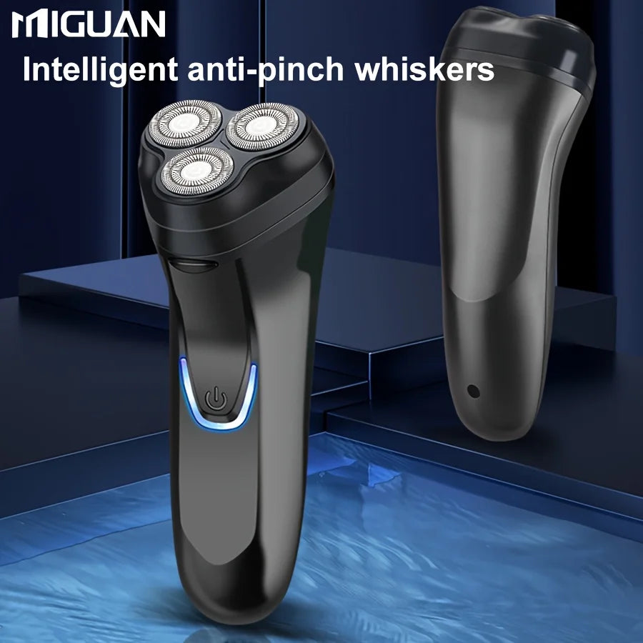 Electric shaver with 3 heads, USB charging, suitable for men's shaving; ideal men's gift, Father's Day gift