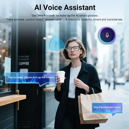 2026 New AI Smart Glasses,AI ChatGPT and Gemini-2.5 with 164 Translations Supported,Bluetooth Glasses for Men Women,Music Playback & Hands-Free Calling,Photochromic Lens,IP67 Waterproof