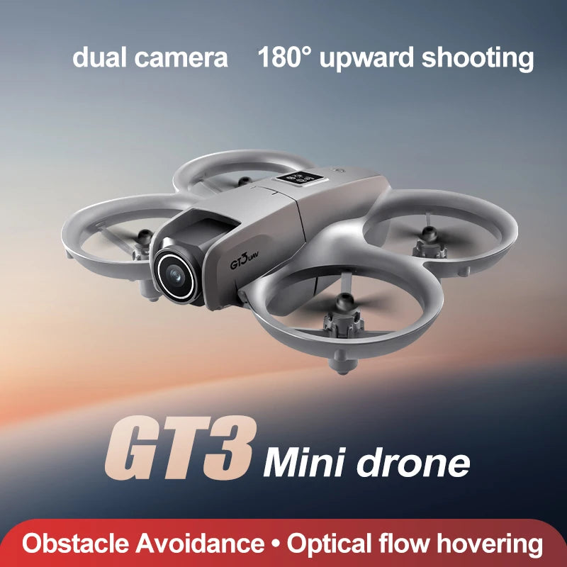 2026 GT3 MAX RC Drone 8K 5G Professional HD Aerial Photography Obstacle Avoidance Remote Control Aircraft Dual Camera Quadcopter