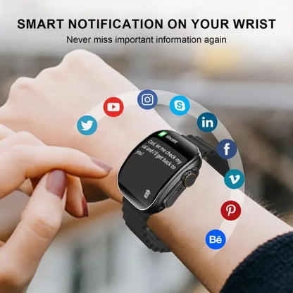 Smart Watch for Men Women, 2026 New Smartwatch (Answer/Make Call), IP67 Waterproof, 2.02" HD Fitness Watch with 100+ Sport Modes, Fitness Tracker Watch with Calls/Messages/Notifications, 7 Watch Bands