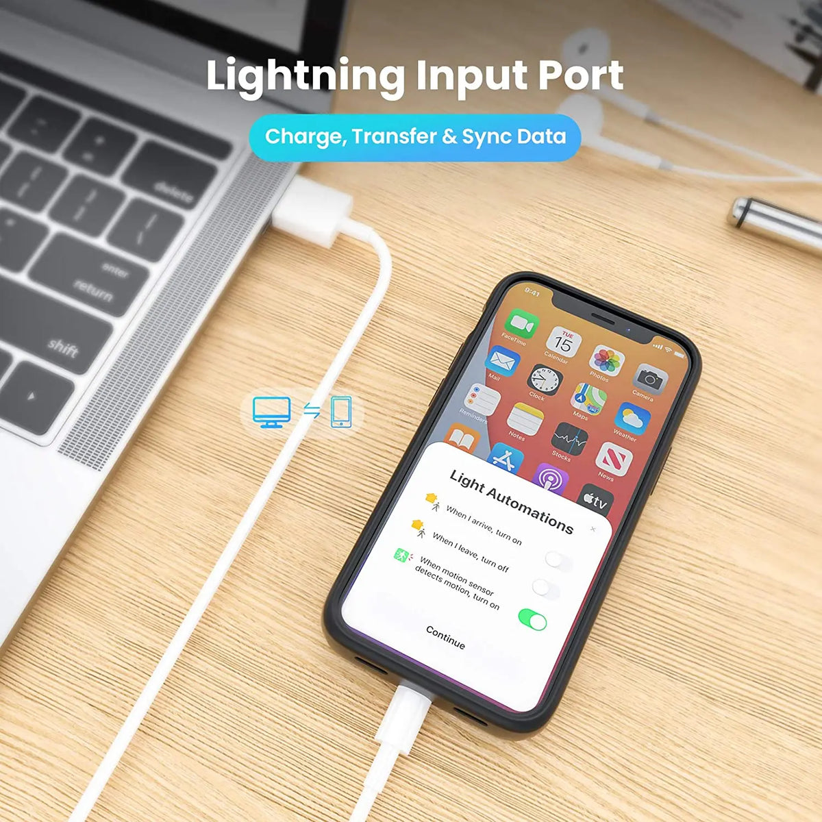 NEWDERY 4800mAh Slim Battery Charger Case for iPhone 13 12 Mini Portable Power Bank Extended Battery Pack Protective Cover