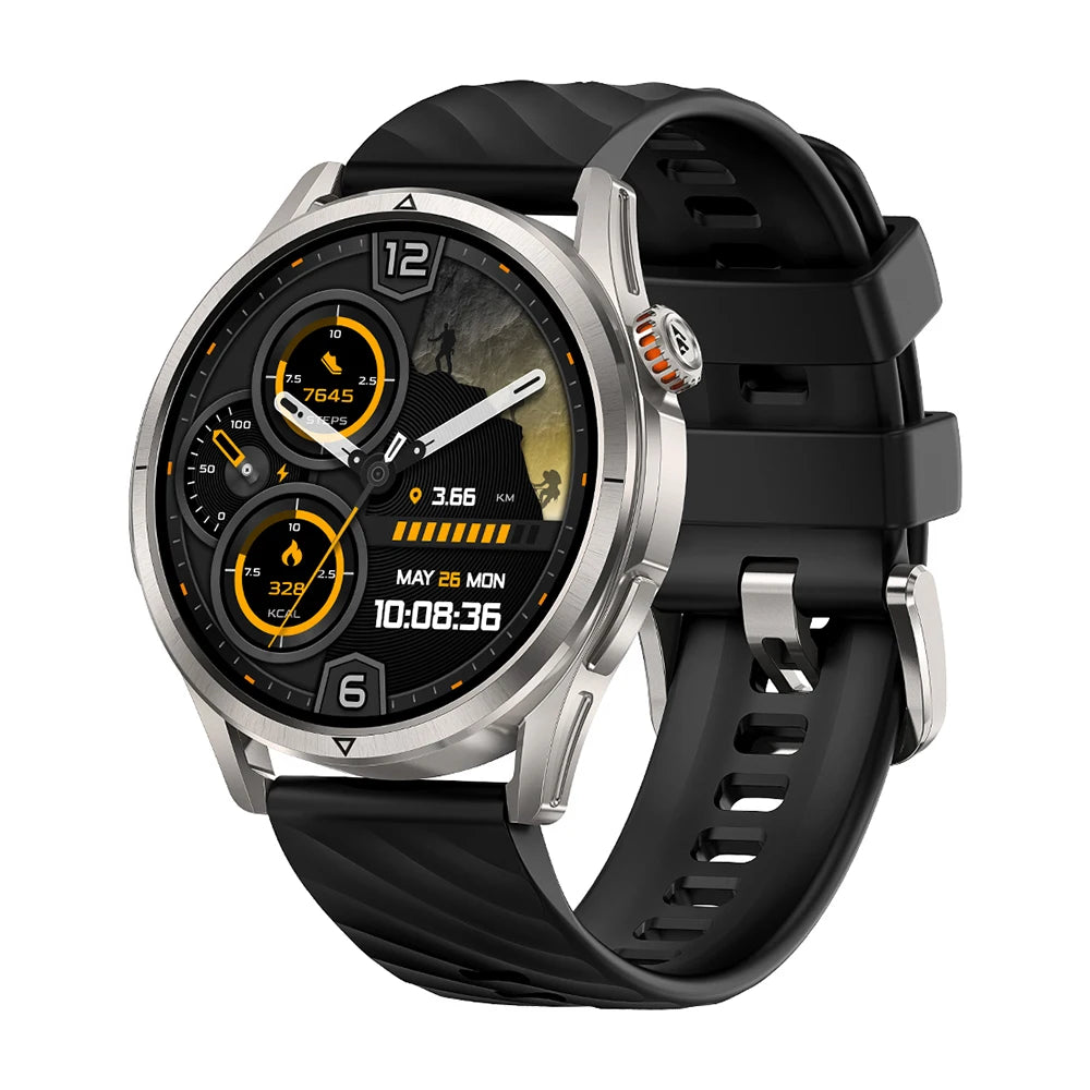 2025 KOSPET MAGIC R10 GPS Smart Watch For Men Compass Barometric Dual-band GNSS AMOLED Anti-Fingerprint 5ATM IP69K Waterproof