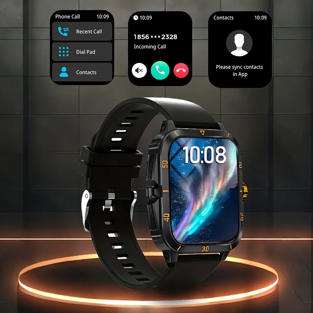 2026 Latest Smartwatch , Unisex,Wireless Calling, Message Sending, Multiple Sports Modes, Fitness Tracking, Suitable for  Android & IPhone ,Christmas/New Year/Birthday Watch Gifts
