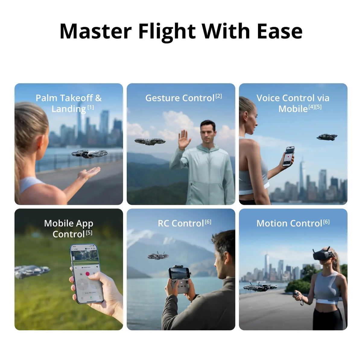 DJI Neo 2 Fly More Combo (Drone Only) 4K Camera Drones With A Camera Drone 4k Professional Palm Takeoff & Landing Gesture Control