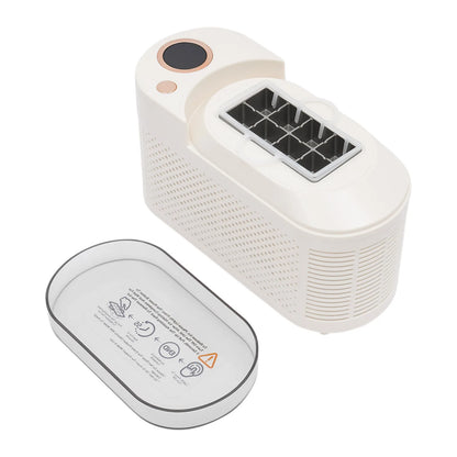 12V Portable Mini Ice Maker Machine Fast Ice‑making Countertop Ice Cube Maker for Car RV Camping Travel Home