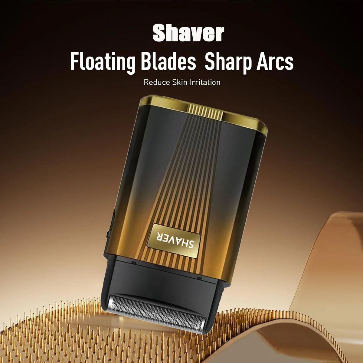 Foil Shavers for Man, Electric Razors with LED Displays, Cordless Rechargeable Shavers, Men's Foil Shavers for Close Shave