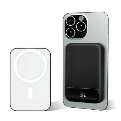 Magnetic Wireless Power Bank 10000mAh 20W Fast Charger Portable Battery Powerbank with Digital Display For Iphone 17 16 Samsung