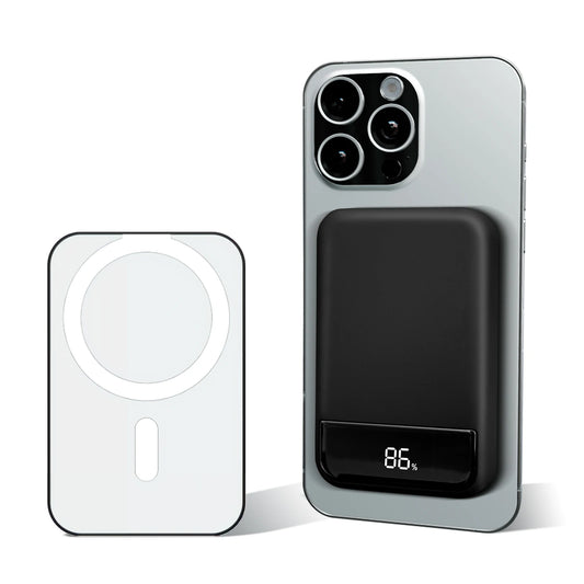 Magnetic Wireless Power Bank 10000mAh 20W Fast Charger Portable Battery Powerbank with Digital Display For Iphone 17 16 Samsung