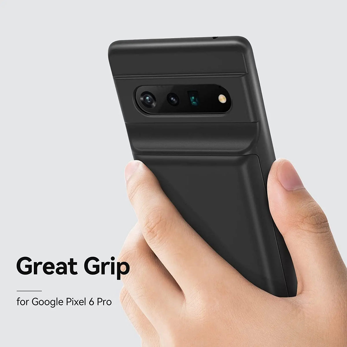 Battery Case for Google Pixel 6 Pro Powerful Rechargeable Charging Case 10000mAh Extended Backup Charger Case Power Bank