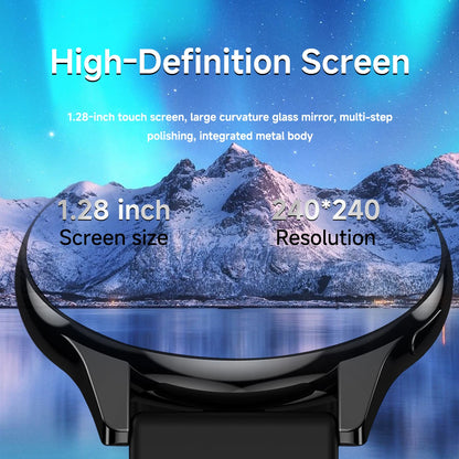 New Smartwatch for Men and Women,Wireless Calling,Multiple Sports Modes,Fitness Tracker, Suitable for IPhone and Android,Silicone Strap, ,Unisex, Ideal As A Gift