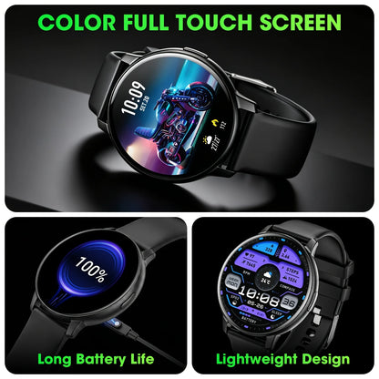 2026 New Smartwatch, Men's Watch, Women's Watch, 1.38-inch Screen, HD Display, 250mAh Battery, 60 Days Long Standby Time, Simple and Elegant, 100+ Sports Modes, Can Make and Answer Calls, Message Notifications, Multiple Watch